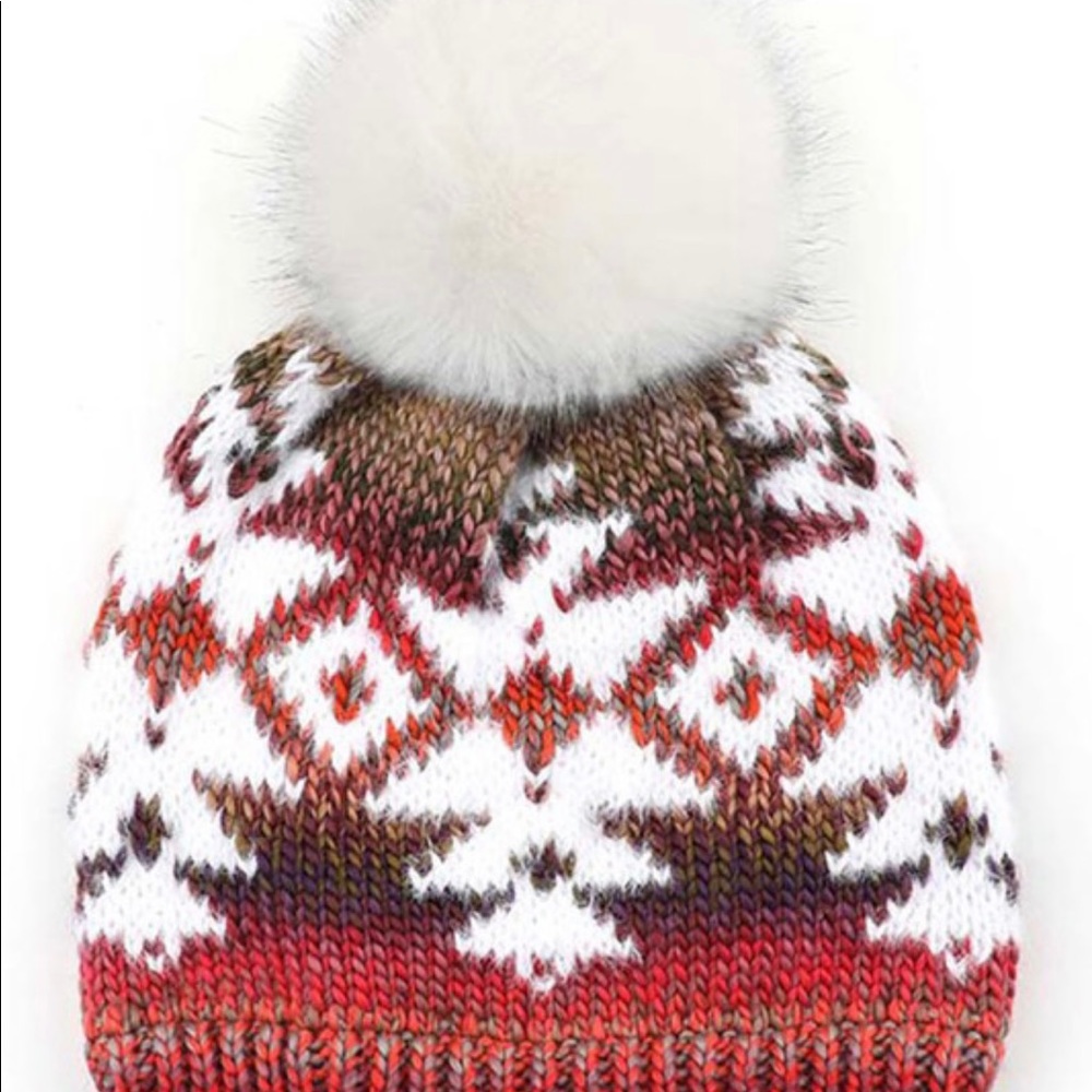 CC Brand Aztec Pom Beanie
